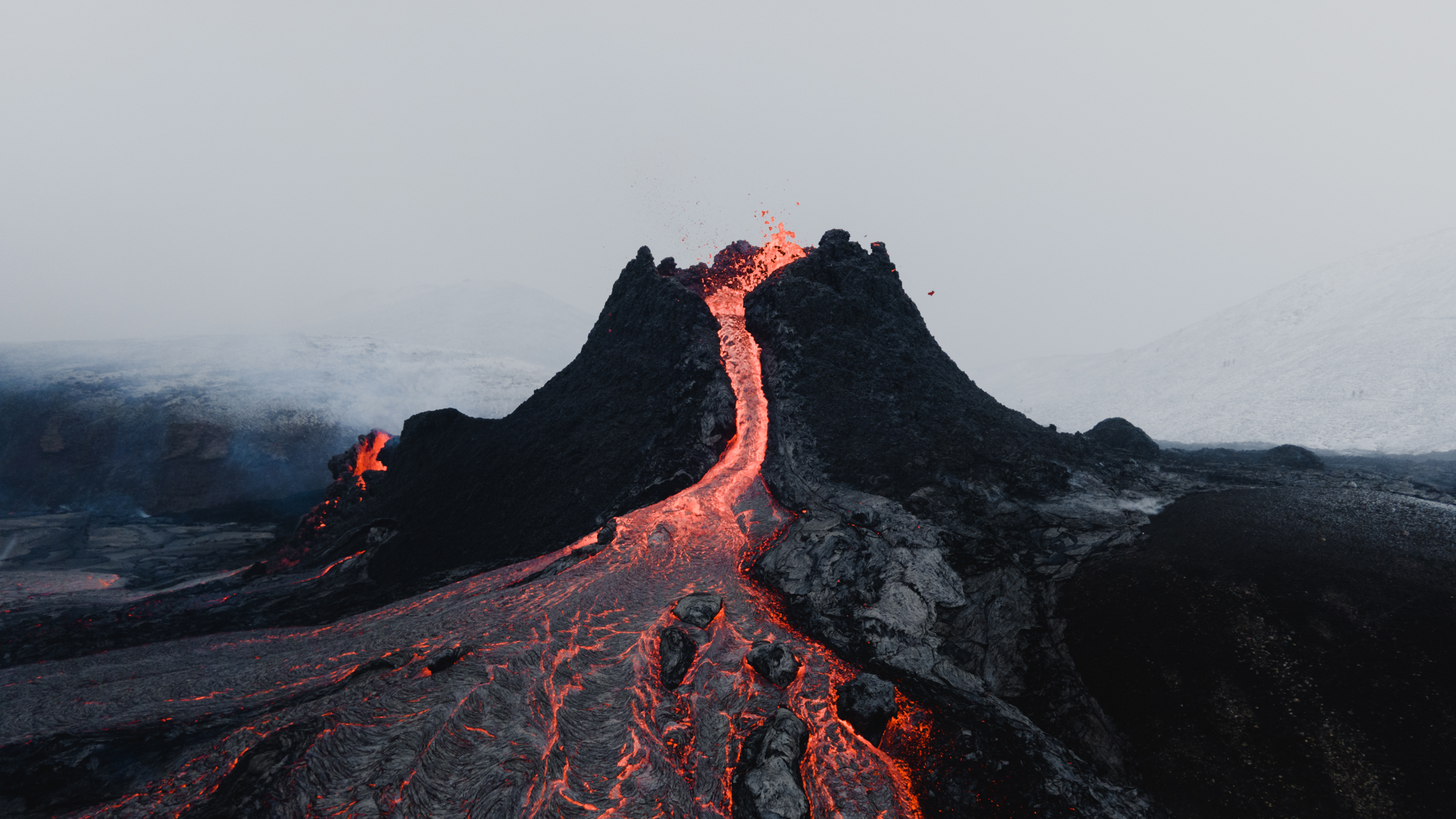 Volcano in Iceland