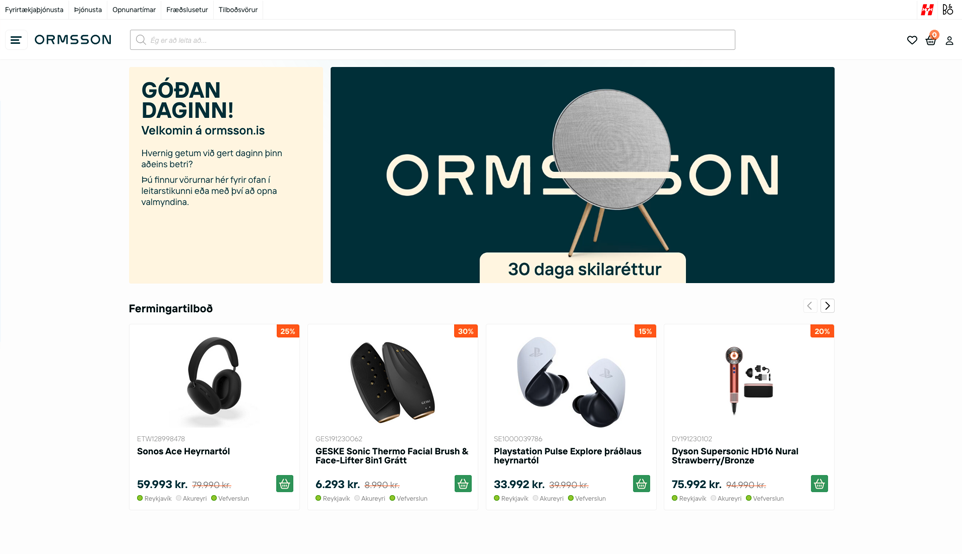 Ormsson.is